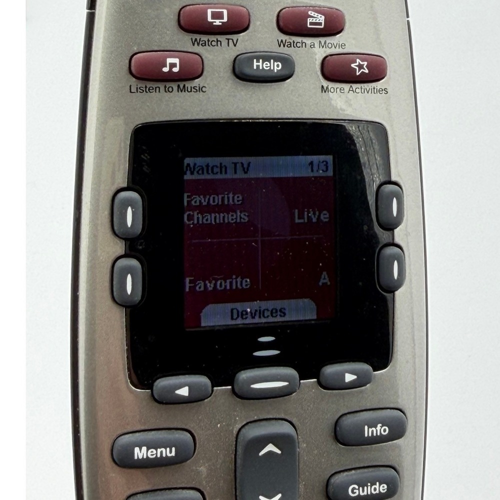 Logitech Harmony 650 Universal Remote Control Silver 915-000159 Tested - Picture 4 of 11